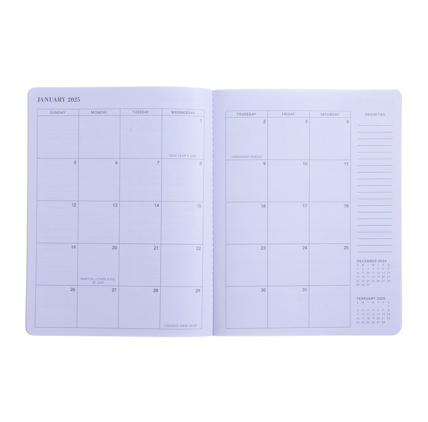 2025 Monthly + Weekly Planner - Cognac Floral Gartner Studios Planner 102465