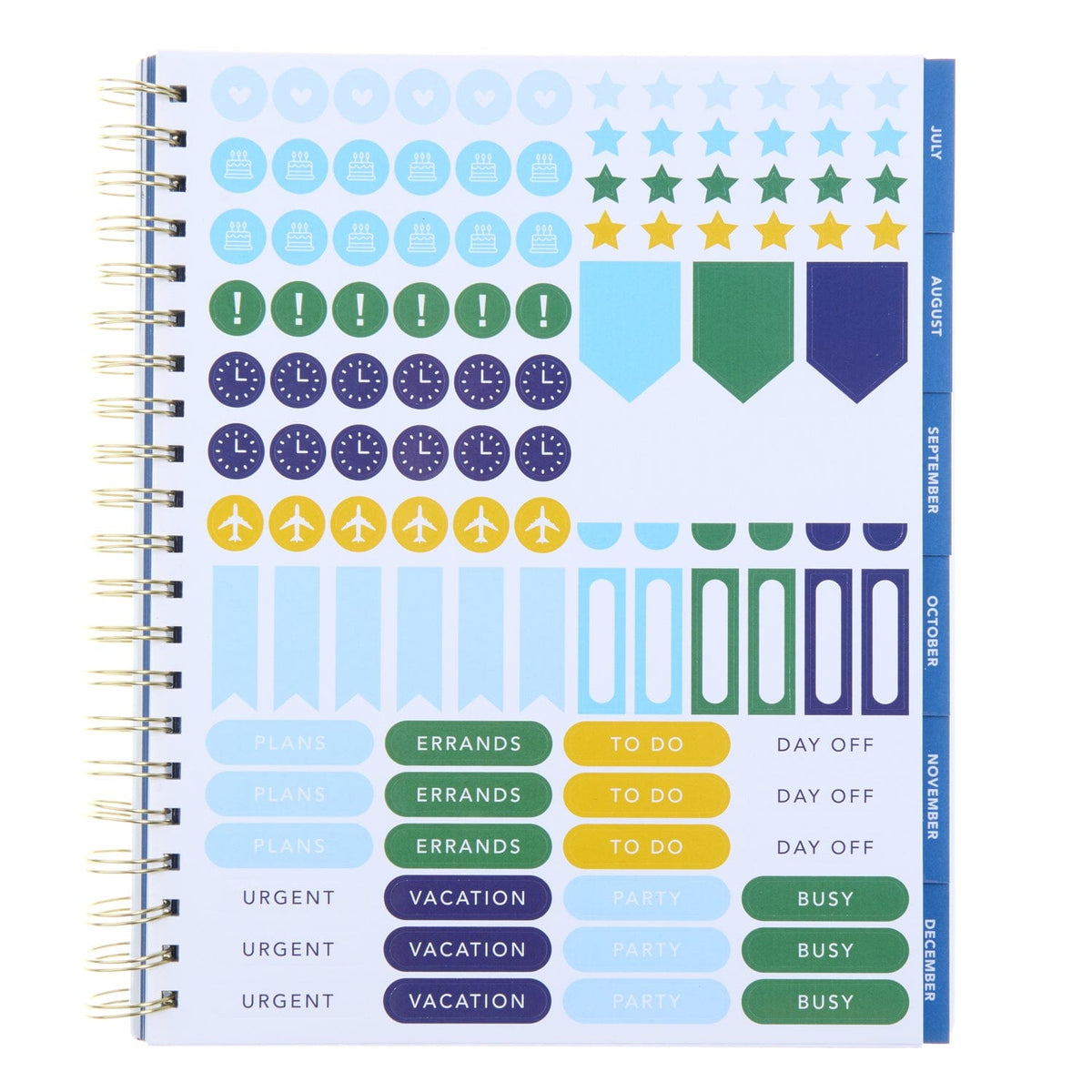 Monthly + Weekly Planner - Lemons - July 2025-June 2026 Gartner Studios Planner 104495