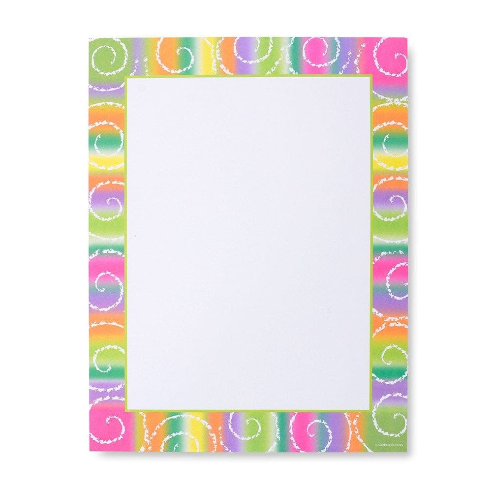 Fiesta Border Stationery Paper - 100 Count Gartner Studios Stationery Paper 70457