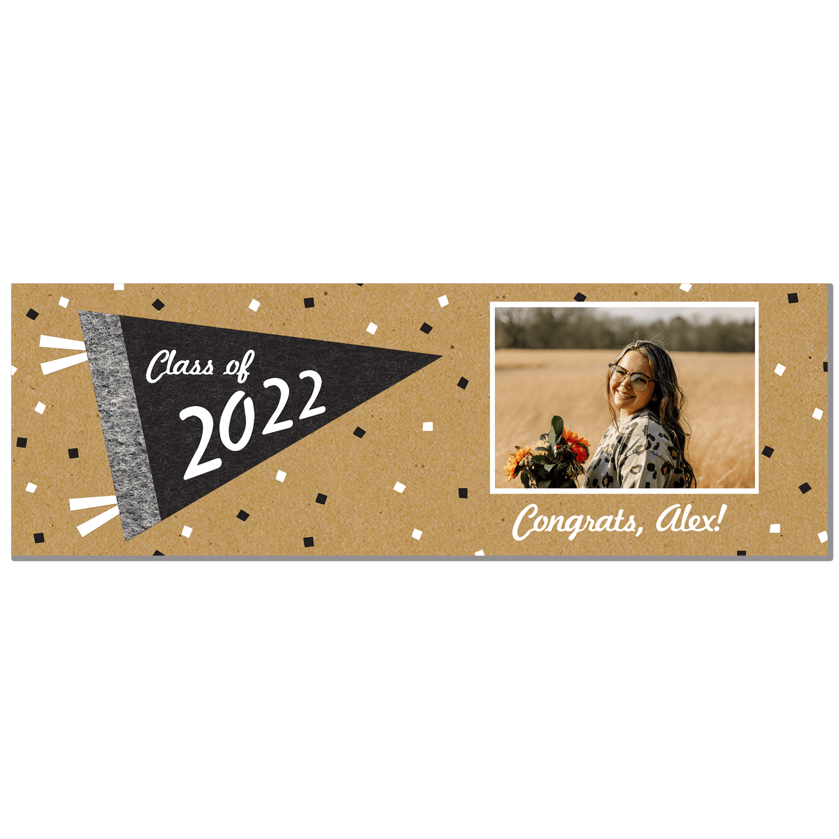 Grad Flag Custom Graduation Banner Gartner Studios Banner 98163