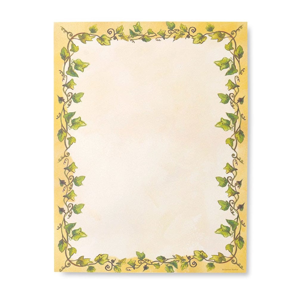 Ivy Border Stationery Paper - 100 Count Gartner Studios Stationery Paper 70475