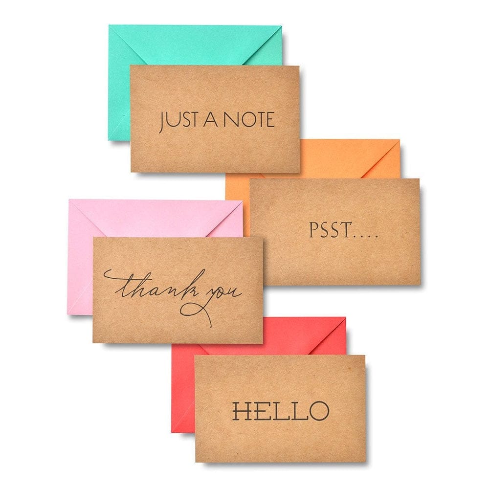 Kraft Paper All Occasions Note Card Assortment Gartner Studios Note Cards 64806