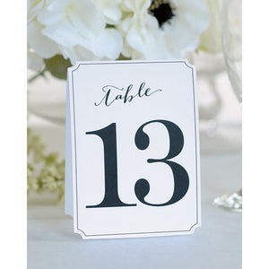 Ornate Table Numbers 13-24 Gartner Studios Table Numbers 99730