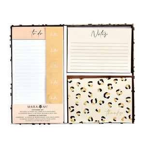 To Do Desk Stationery Set - Animal Print Gartner Studios Cards - Thank You 94631